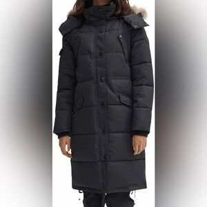 Noize Kaylee long length heavyweight Vegan parka